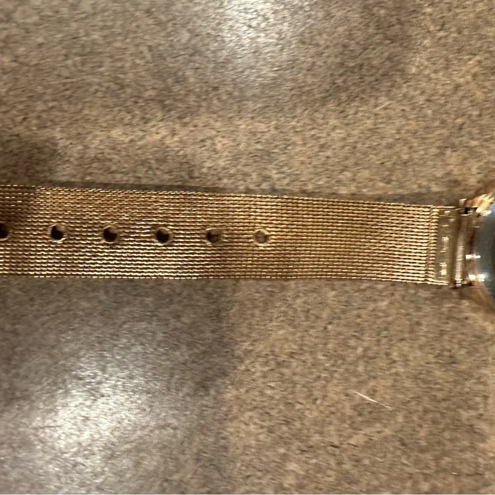 Rose Gold Mesh Watch Eddie borgo